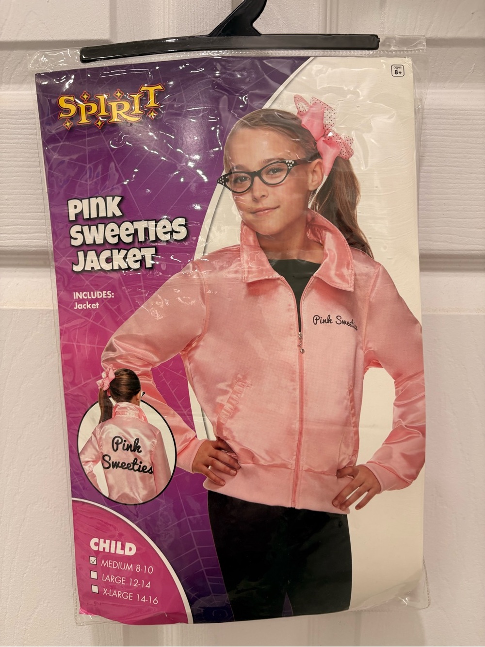 Spirit Halloween Child’s Pink Sweeties Jacket Costume Size M